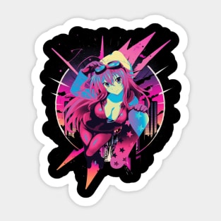 Demons and Angels High School DxD Fantasy-Inspired T-Shirt Sticker